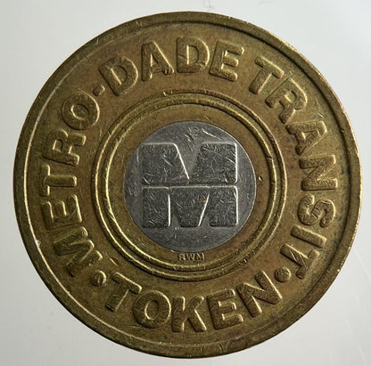 US USA Florida Metro-Dade Transport Fare Token Coin | Collectable Grade