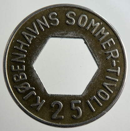 Denmark Sommer-Tivoli 25 Token Coin | Collectable Grade