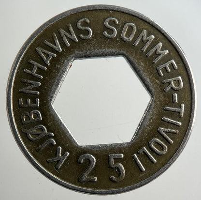 Denmark Sommer-Tivoli 25 Token Coin | Collectable Grade