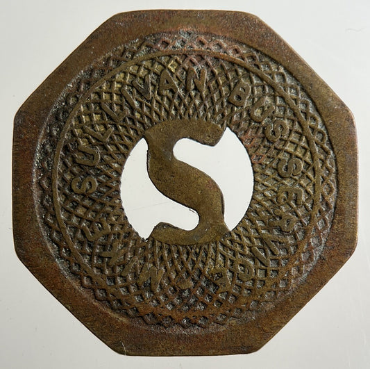 US USA Mike Sullivan Bus Transport Fare Token Coin | Collectable Grade