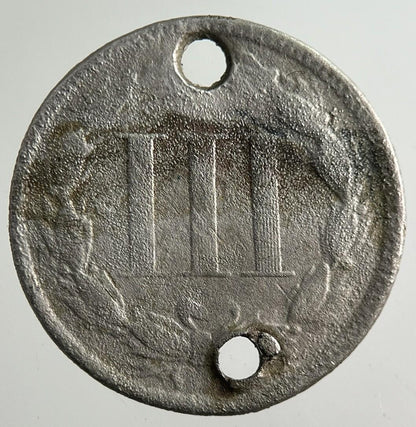 US USA 3 III Cents Nickel Coin | Collectable Grade