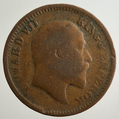 1906 India 1/2 Pice Coin | Collectable Grade