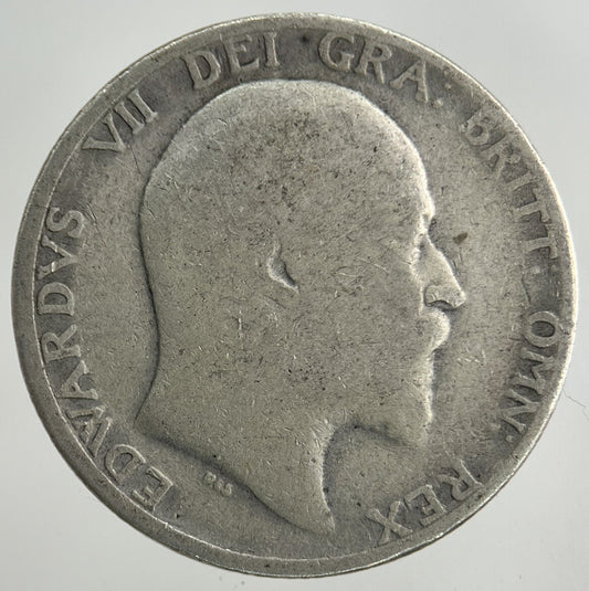 1910 Edward VII Shilling Silver Coin | Collectable Grade