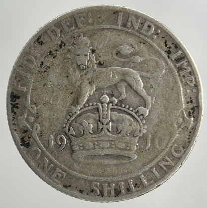1910 Edward VII Shilling Silver Coin | Collectable Grade