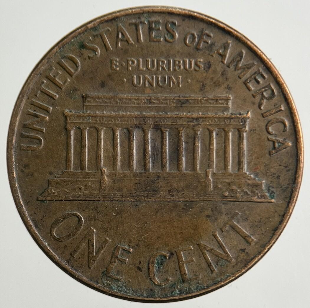 1966 US USA Lincoln One Cent Coin | Fine Collectable Grade