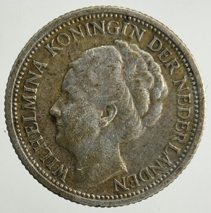 1947 Netherlands 1/10 Gulden Silver Coin | Fine Collectable Grade