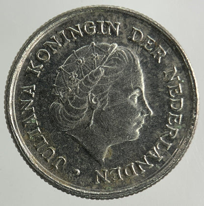 1980 Netherlands 10 Cents Coin | Fine Collectable Grade