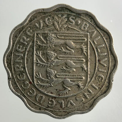 1959 Guernsey Three-Pence Coin | Fine Collectable Grade