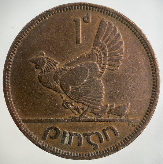 1943 Irish One Penny Coin | Fine Collectable Grade