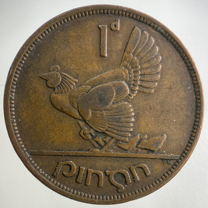 1942 Irish One Penny Coin | Fine Collectable Grade