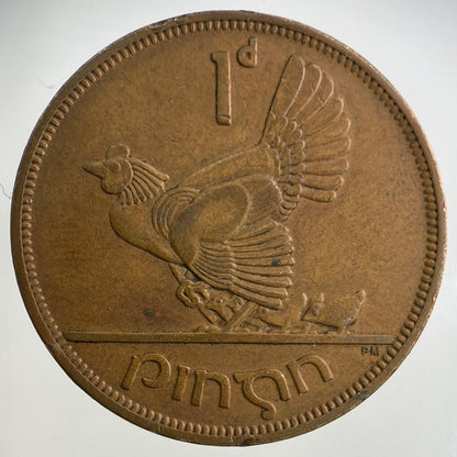 1963 Irish One Penny Coin | Fine Collectable Grade