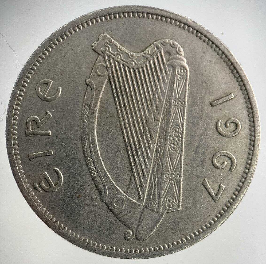 1967 Irish Half-Crown Coin | Very High Grade