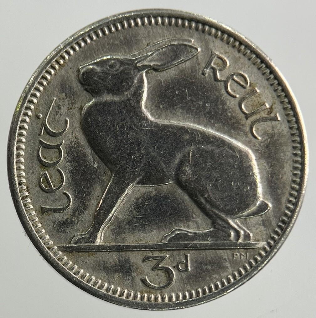 1961 Irish Threepence Coin | Very High Grade