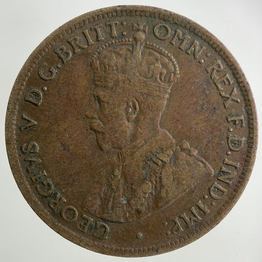 1913 Jersey 1/24 One Twenty-Fourth Of A Shilling Coin | Fine Collectable Grade