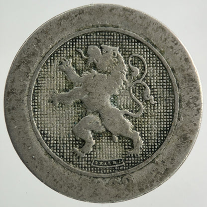 1863 Belgium 5 Centimes Coin | Fair Grade
