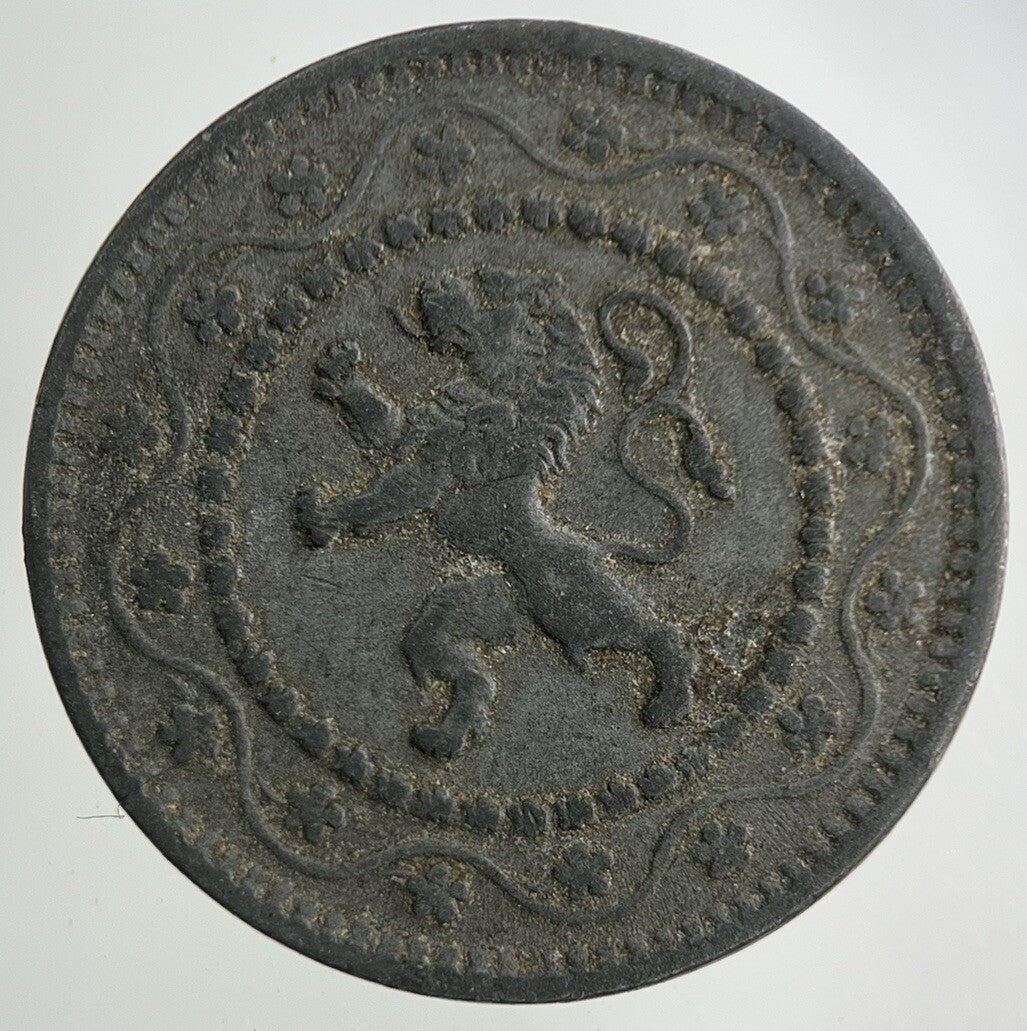 1916 Belgium 10 Centimes Coin | Fine Collectable Grade