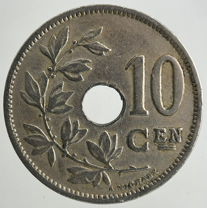 1926 Belgium 10 Centimes Coin | Fine Collectable Grade
