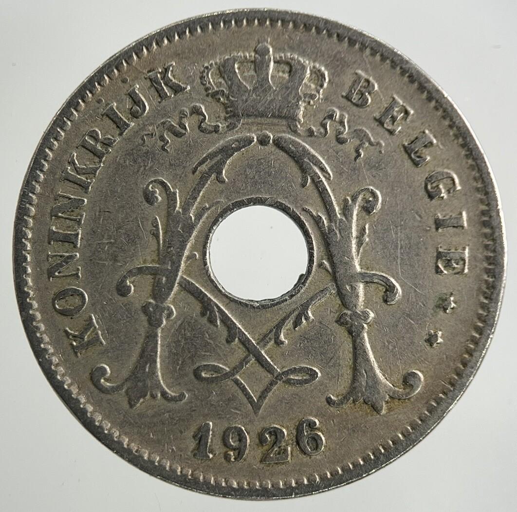1926 Belgium 10 Centimes Coin | Fine Collectable Grade