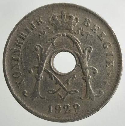 1929 Belgium 10 Centimes Coin | Fine Collectable Grade