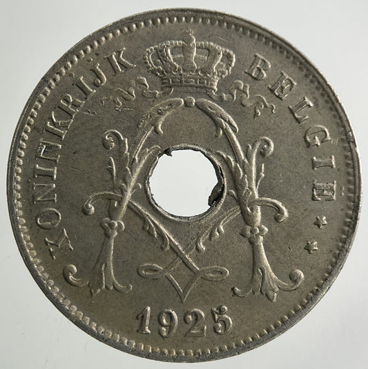 1925 Belgium 10 Centimes Coin | Fine Collectable Grade