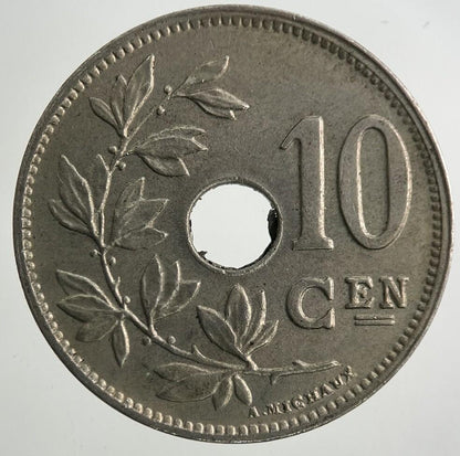 1925 Belgium 10 Centimes Coin | Fine Collectable Grade
