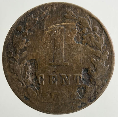 1880 Netherlands 1 Cent Coin | Collectable Grade