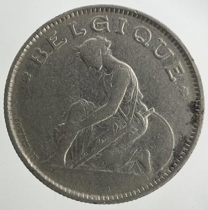 1922 Belgium 1 Franc Coin | Fine Collectable Grade