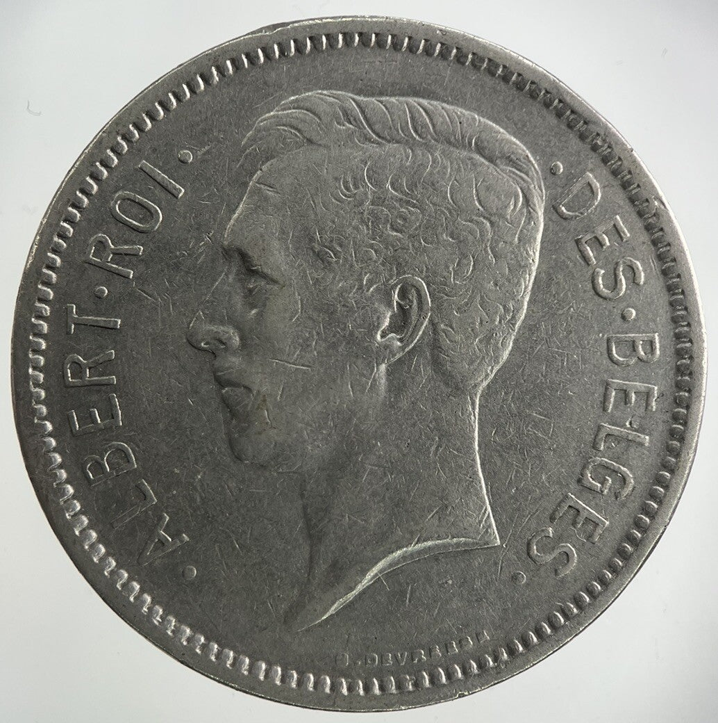 1930 Belgium 5 Francs Coin | Collectable Grade