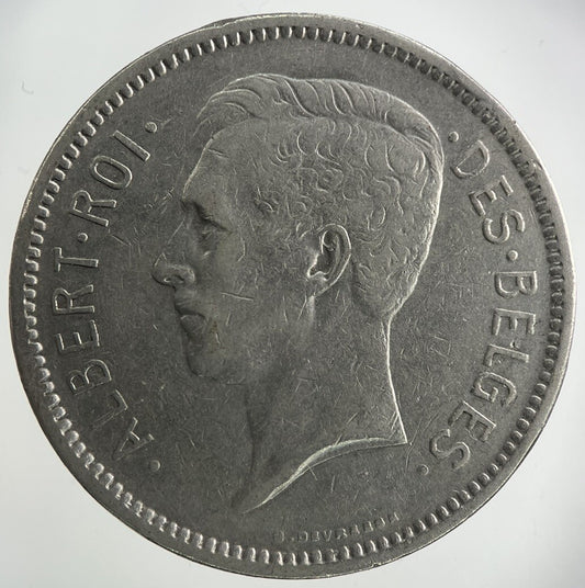 1930 Belgium 5 Francs Coin | Collectable Grade