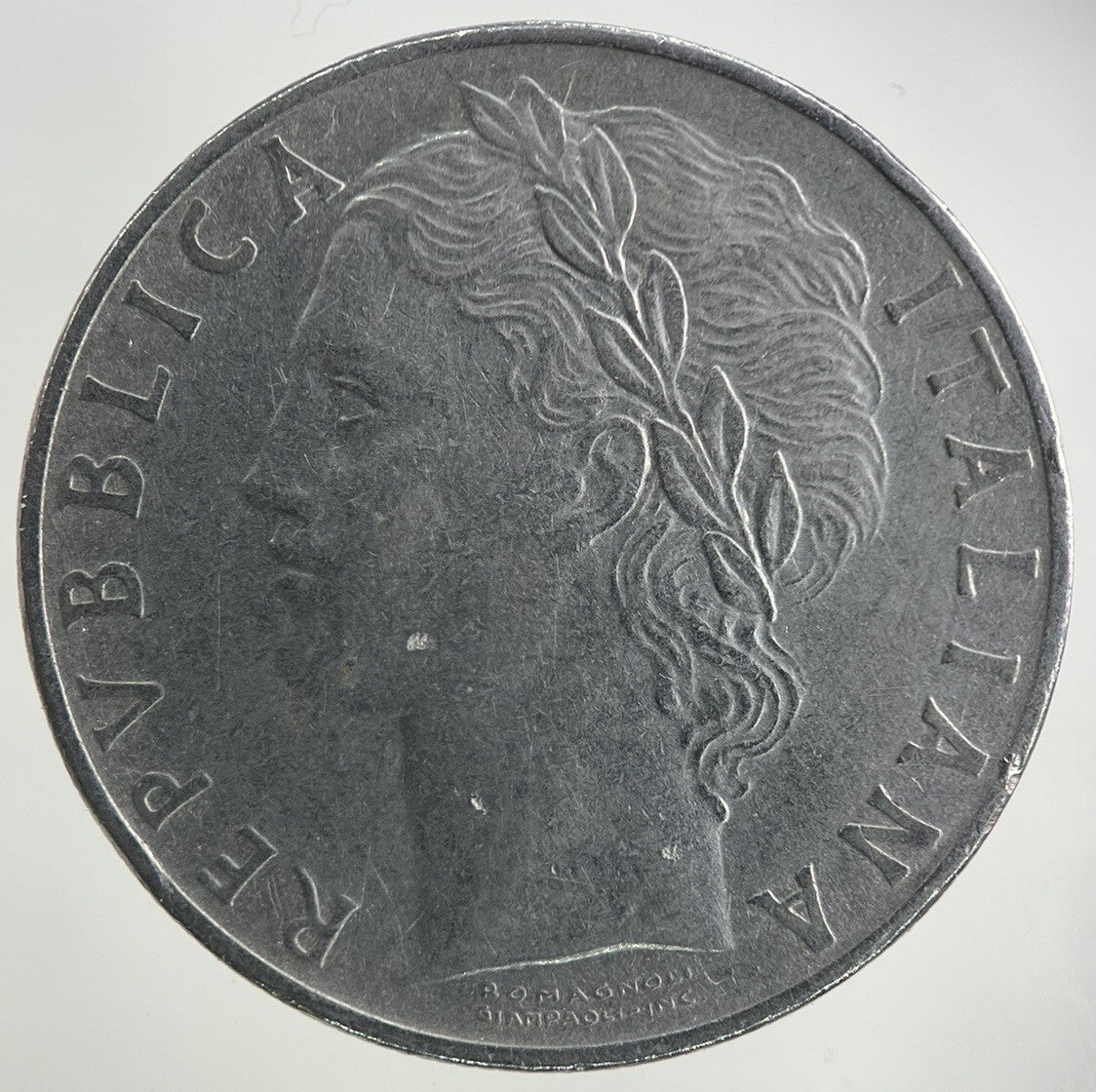 1957 Italy 100 Lira Coin | Fine Collectable Grade