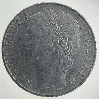 1957 Italy 100 Lira Coin | Fine Collectable Grade