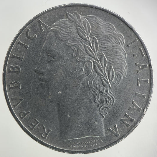 1957 Italy 100 Lira Coin | Fine Collectable Grade