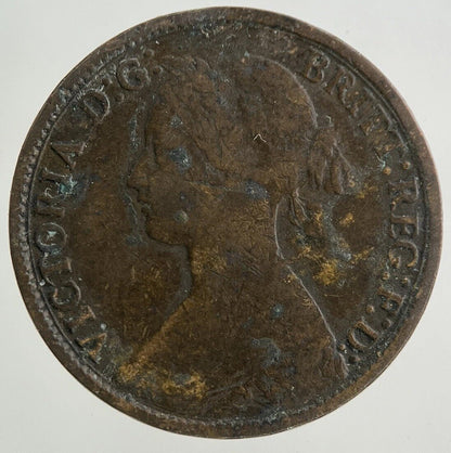 1862 Victoria Farthing Coin | Collectable Grade