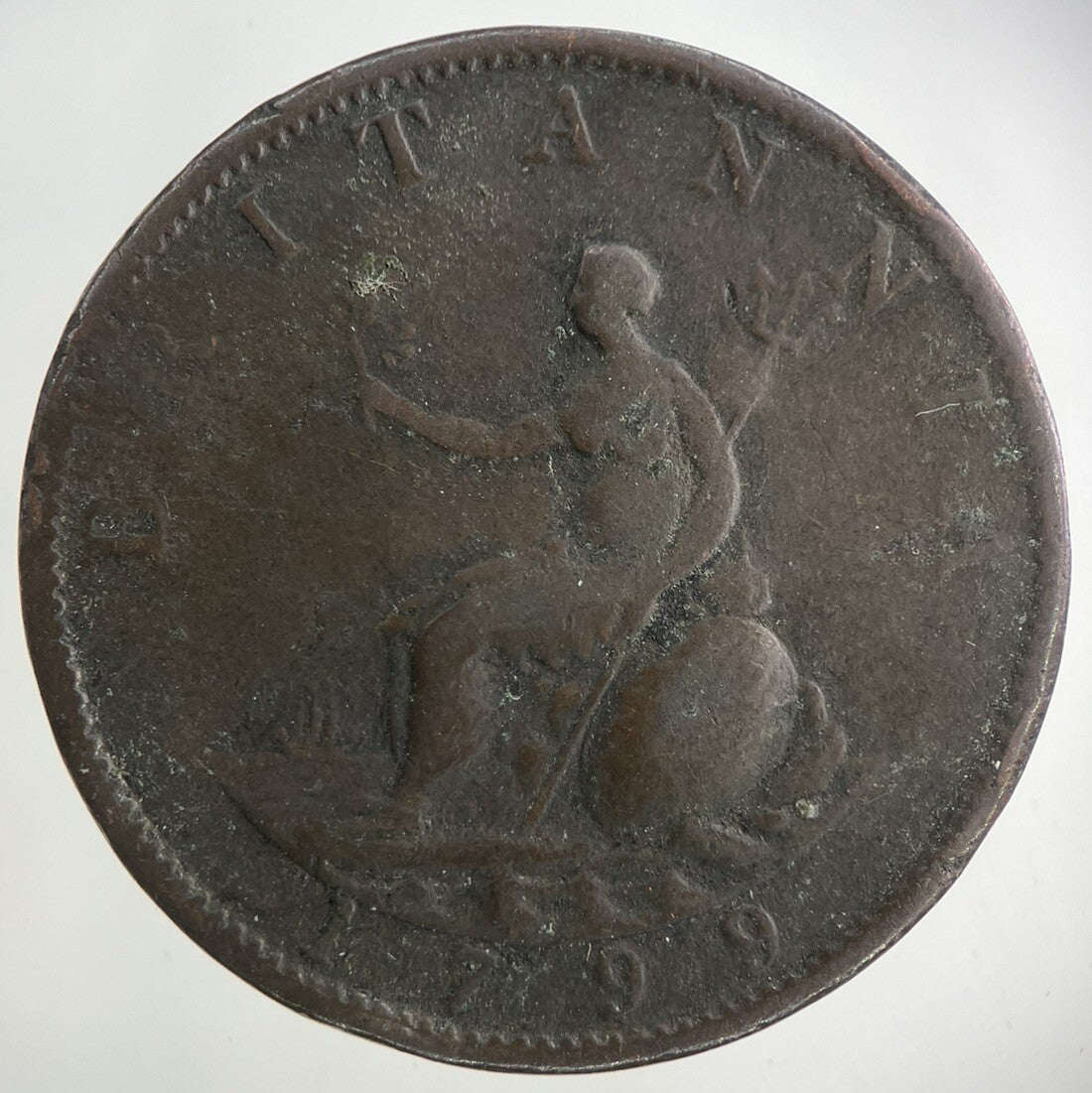 1799 George III 3rd Half-Penny Coin | Collectable Grade