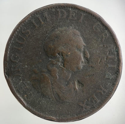 1799 George III 3rd Half-Penny Coin | Collectable Grade