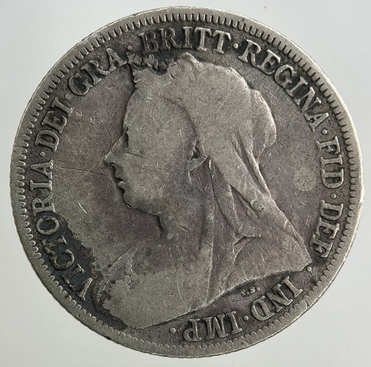1900 Victoria Shilling Silver Coin | Collectable Grade