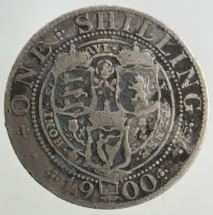 1900 Victoria Shilling Silver Coin | Collectable Grade