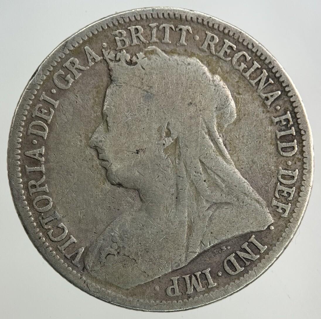 1899 Victoria Shilling Silver Coin | Collectable Grade