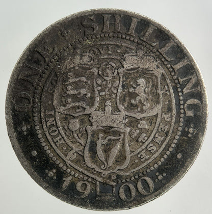 1900 Victoria Shilling Silver Coin | Collectable Grade