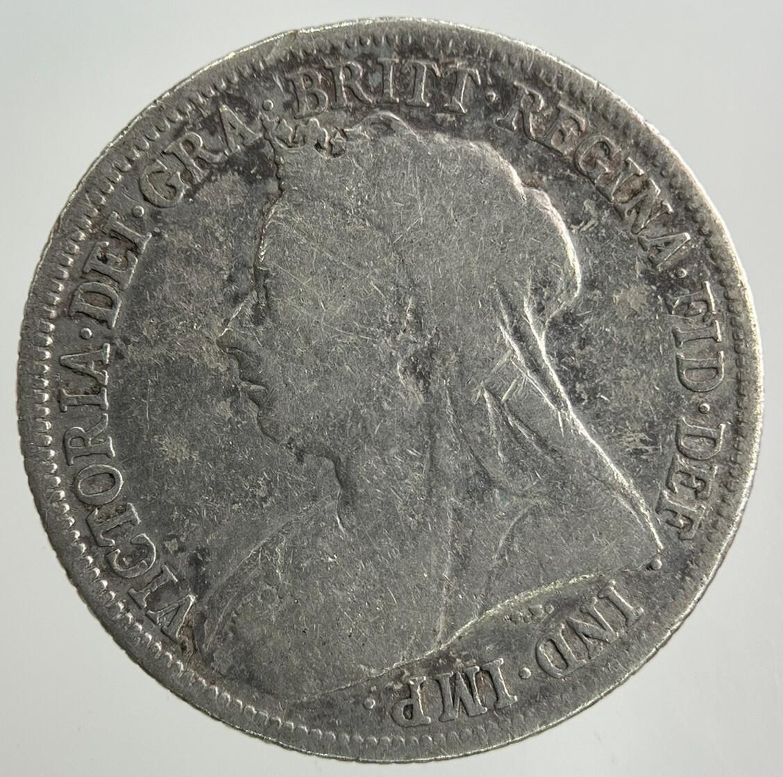 1898 Victoria Shilling Silver Coin | Collectable Grade