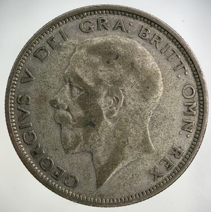 1927 George V Half-Crown Silver Coin | Fine Collectable Grade