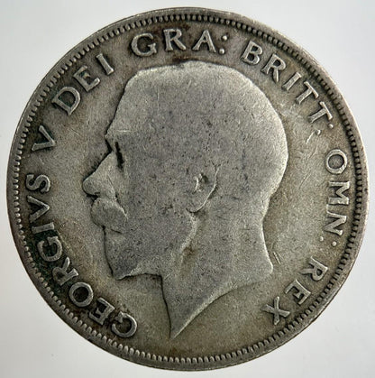 1921 George V Half-Crown Silver Coin | Fine Collectable Grade