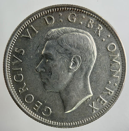 1944 George VI Half-Crown Silver Coin | Fine Collectable Grade