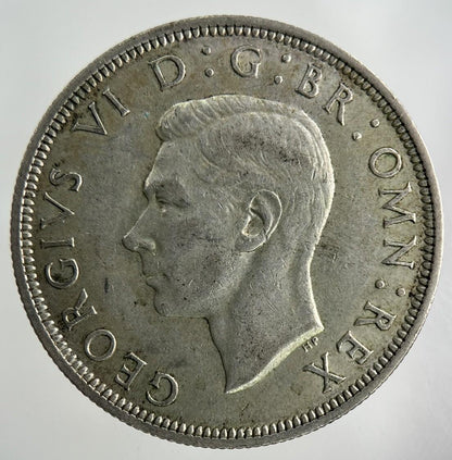 1941 George VI Half-Crown Silver Coin | Fine Collectable Grade