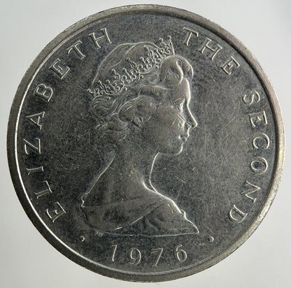 1976 Isle Of Man 10p Ten-Pence Coin | Fine Collectable Grade