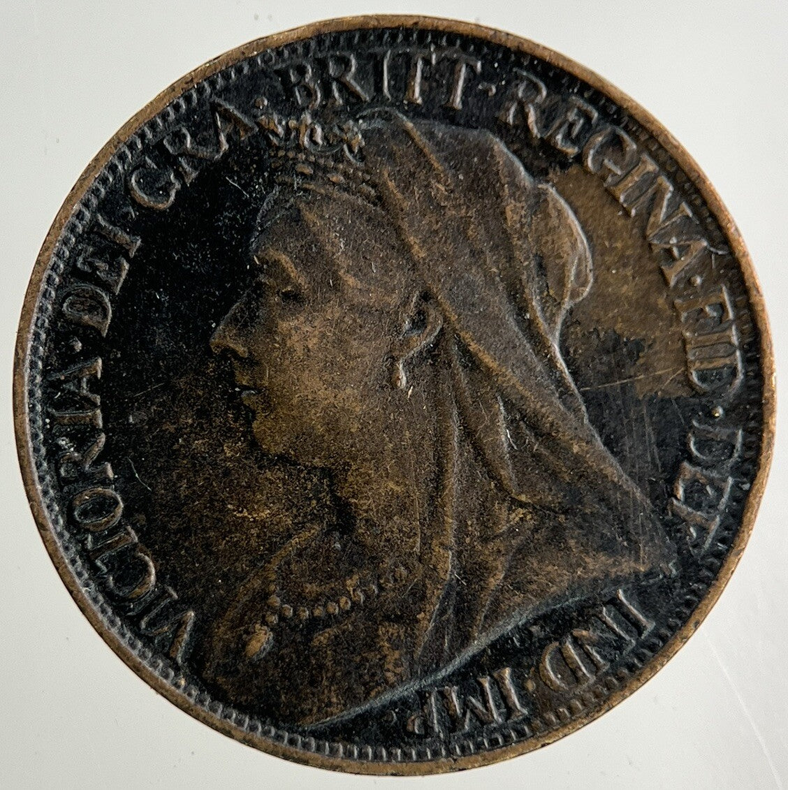 1898 Victoria Farthing Coin | Fine Collectable Grade