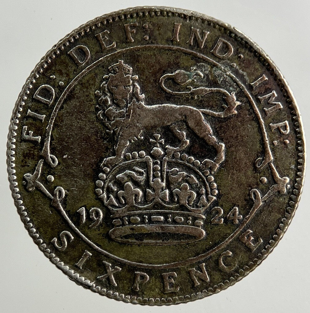 1924 George V Sixpence Silver Coin | Collectable Grade