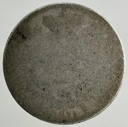 British Victoria Sixpence Silver Coin | Worn Grade