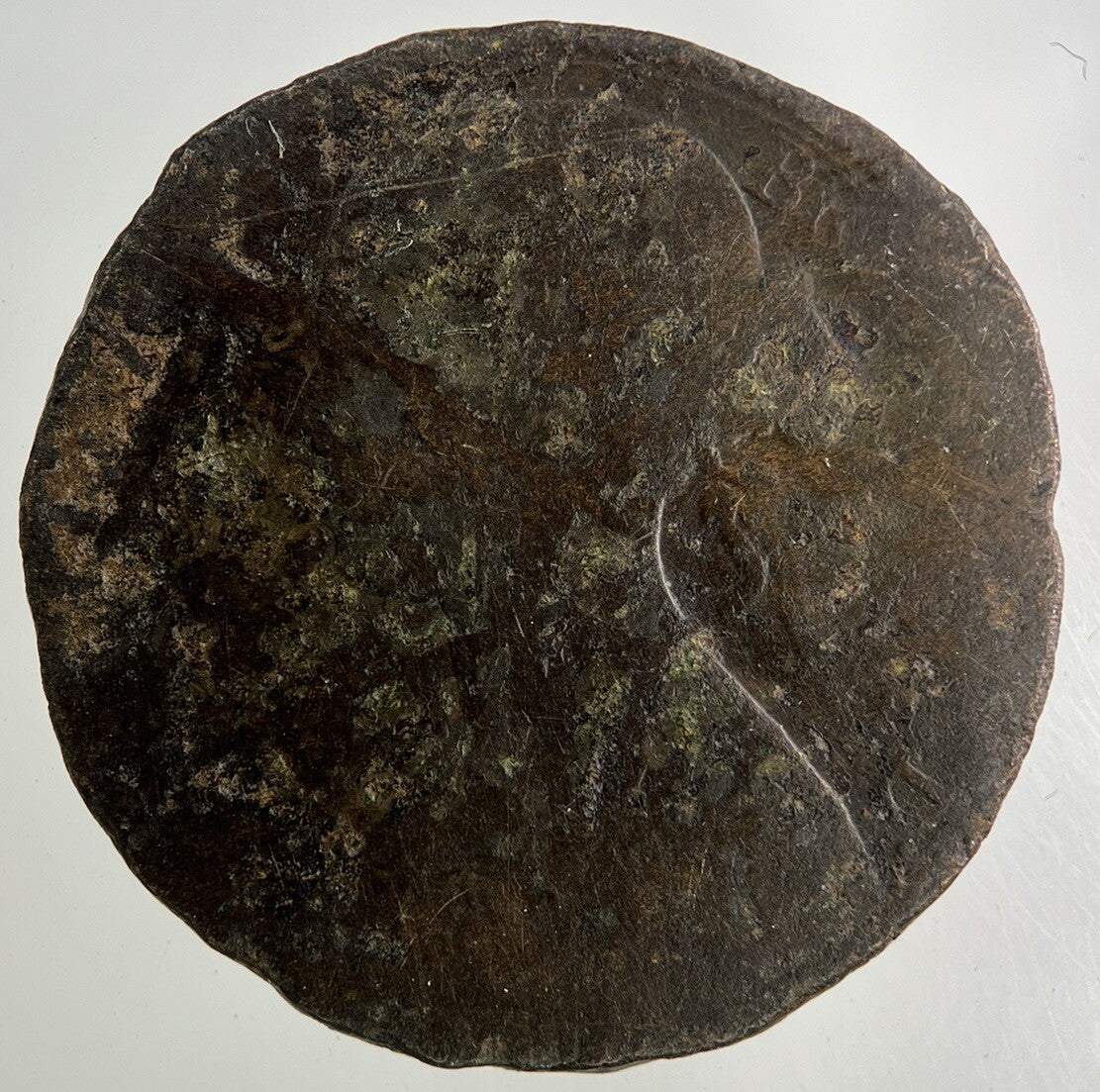 British Victoria One Penny Coin | Worn Grade