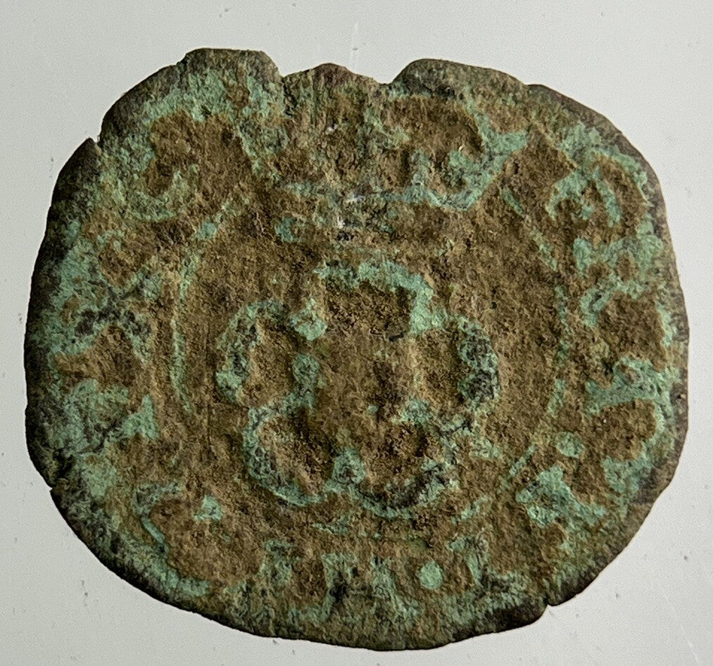 Irish Rose Hammered Farthing Coin | Collectable Grade